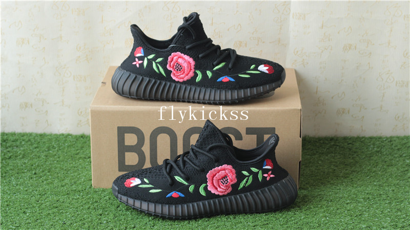 Adidas Yeezy Boost 350 V2 Flowerbomb Custom